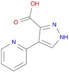 1H-Pyrazole-3-carboxylic acid, 4-(2-pyridinyl)-