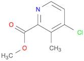 2-Pyridinecarboxylic acid, 4-chloro-3-methyl-, methyl ester