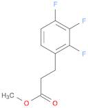 Benzenepropanoic acid, 2,3,4-trifluoro-, methyl ester