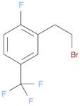 Benzene, 2-(2-bromoethyl)-1-fluoro-4-(trifluoromethyl)-