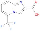 Imidazo[1,2-a]pyridine-2-carboxylic acid, 5-(trifluoromethyl)-