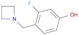 Phenol, 4-(1-azetidinylmethyl)-3-fluoro-