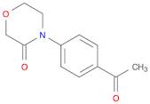 3-Morpholinone, 4-(4-acetylphenyl)-