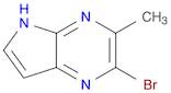 5H-Pyrrolo[2,3-b]pyrazine, 2-bromo-3-methyl-