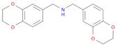 1,4-Benzodioxin-6-methanamine, N-[(2,3-dihydro-1,4-benzodioxin-6-yl)methyl]-2,3-dihydro-