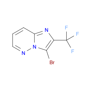 Imidazo[1,2-b]pyridazine, 3-bromo-2-(trifluoromethyl)-