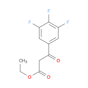 Benzenepropanoic acid, 3,4,5-trifluoro-β-oxo-, ethyl ester