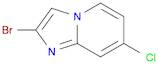 Imidazo[1,2-a]pyridine, 2-bromo-7-chloro-