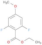 Benzoic acid, 2,6-difluoro-4-methoxy-, ethyl ester