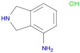 1H-Isoindol-4-amine, 2,3-dihydro-, hydrochloride (1:1)