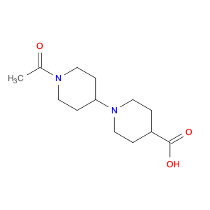 [1,4'-Bipiperidine]-4-carboxylic acid, 1'-acetyl-