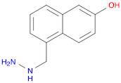 2-Naphthalenol, 5-(hydrazinylmethyl)-