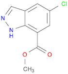 1H-Indazole-7-carboxylic acid, 5-chloro-, methyl ester