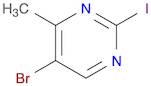 Pyrimidine, 5-bromo-2-iodo-4-methyl-