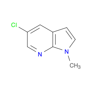 1H-Pyrrolo[2,3-b]pyridine, 5-chloro-1-methyl-