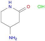 2-Piperidinone, 4-amino-, hydrochloride (1:1)