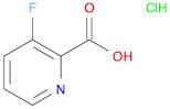 2-Pyridinecarboxylic acid, 3-fluoro-, hydrochloride (1:1)