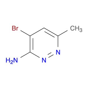 3-Pyridazinamine, 4-bromo-6-methyl-