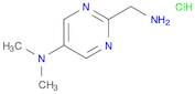 2-Pyrimidinemethanamine, 5-(dimethylamino)-, hydrochloride (1:1)