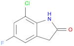 2H-Indol-2-one, 7-chloro-5-fluoro-1,3-dihydro-