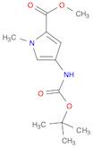 1h-pyrrole-2-carboxylic acid, 4-[[(1,1-dimethylethoxy)carbonyl]amino]-1-methyl-, methyl ester