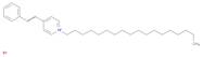 Pyridinium, 1-octadecyl-4-(2-phenylethenyl)-, bromide (1:1)