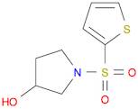 3-Pyrrolidinol, 1-(2-thienylsulfonyl)-