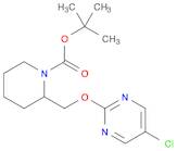 1-Piperidinecarboxylic acid, 2-[[(5-chloro-2-pyrimidinyl)oxy]methyl]-, 1,1-dimethylethyl ester