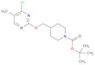 1-Piperidinecarboxylic acid, 4-[[(4-chloro-5-methyl-2-pyrimidinyl)oxy]methyl]-, 1,1-dimethylethy...