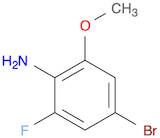 Benzenamine, 4-bromo-2-fluoro-6-methoxy-