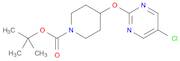 1-Piperidinecarboxylic acid, 4-[(5-chloro-2-pyrimidinyl)oxy]-, 1,1-dimethylethyl ester