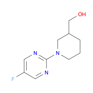 3-Piperidinemethanol, 1-(5-fluoro-2-pyrimidinyl)-