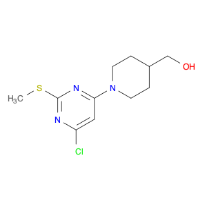 4-Piperidinemethanol, 1-[6-chloro-2-(methylthio)-4-pyrimidinyl]-