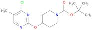 1-Piperidinecarboxylic acid, 4-[(4-chloro-5-methyl-2-pyrimidinyl)oxy]-, 1,1-dimethylethyl ester