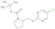 1-Pyrrolidinecarboxylic acid, 2-[[(5-chloro-2-pyrimidinyl)oxy]methyl]-, 1,1-dimethylethyl ester