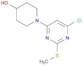 4-Piperidinol, 1-[6-chloro-2-(methylthio)-4-pyrimidinyl]-