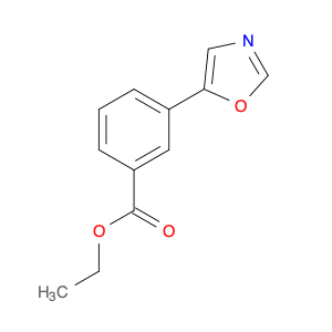 Benzoic acid, 3-(5-oxazolyl)-, ethyl ester