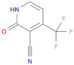 3-Pyridinecarbonitrile, 1,2-dihydro-2-oxo-4-(trifluoromethyl)-