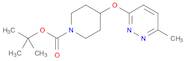 1-Piperidinecarboxylic acid, 4-[(6-methyl-3-pyridazinyl)oxy]-, 1,1-dimethylethyl ester