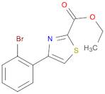 2-Thiazolecarboxylic acid, 4-(2-bromophenyl)-, ethyl ester