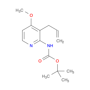 Carbamic acid, N-[4-methoxy-3-(2-propen-1-yl)-2-pyridinyl]-, 1,1-dimethylethyl ester