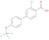 [1,1'-Biphenyl]-4-carboxylic acid, 3-chloro-4'-(trifluoromethoxy)-