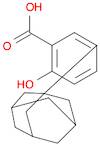 Benzoic acid, 2-hydroxy-5-tricyclo[3.3.1.13,7]dec-1-yl-