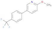 Pyridine, 2-methoxy-5-[4-(trifluoromethyl)phenyl]-