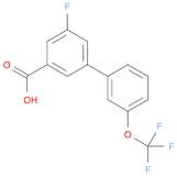 [1,1'-Biphenyl]-3-carboxylic acid, 5-fluoro-3'-(trifluoromethoxy)-