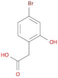 Benzeneacetic acid, 4-bromo-2-hydroxy-