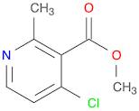 3-Pyridinecarboxylic acid, 4-chloro-2-methyl-, methyl ester