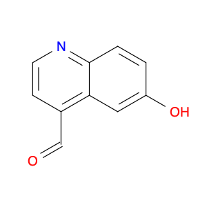 4-Quinolinecarboxaldehyde, 6-hydroxy-