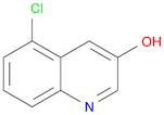 3-Quinolinol, 5-chloro-