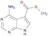 7H-Pyrrolo[2,3-d]pyrimidine-5-carboxylic acid, 4-amino-, methyl ester